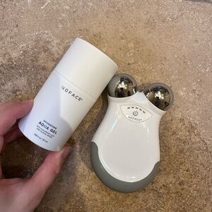 NuFace White and Gray Toning Device with Silver Spheres